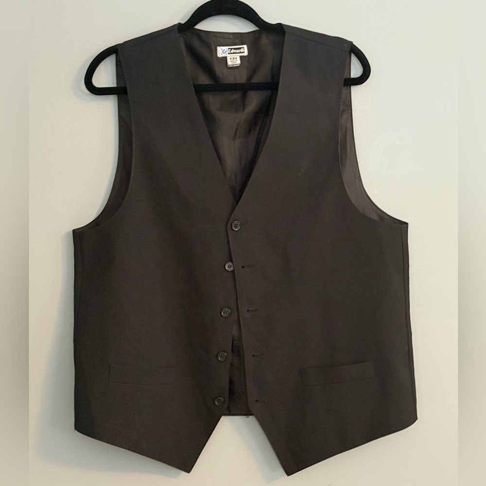 Edward Classic Black Men's Vest